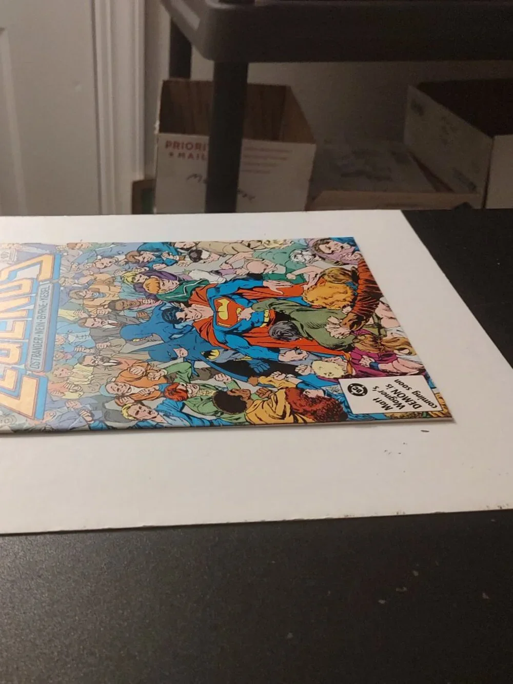 LEGENDS # 2 DC COMICS By Len Wein Pencils by John Byrne Inks by Karl Kesel